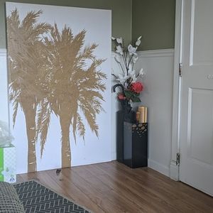 Massive Palm Tree Canvas Art
